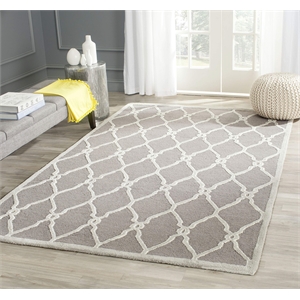 Safavieh Cambridge Dark Grey Transitional Rug - 5' x 8'