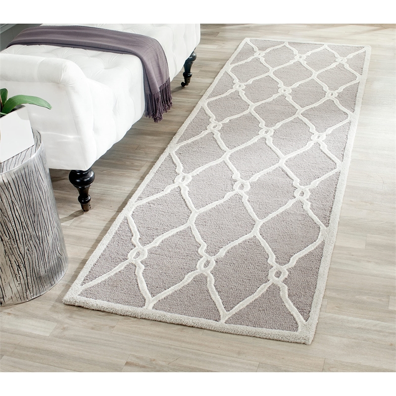 Safavieh Cambridge Dark Grey Transitional Rug - 8' x 10'