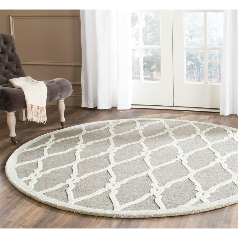 Safavieh Cambridge Dark Grey Transitional Rug - 8' x 10'