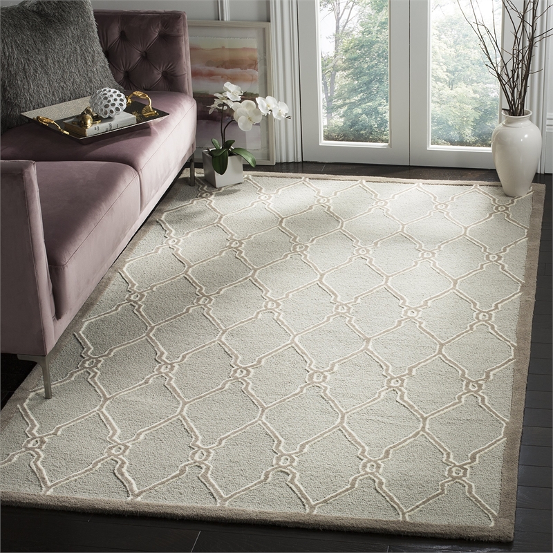 Safavieh Cambridge Light Grey Transitional Rug - 4' x 6'