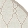 Safavieh Cambridge Light Grey Transitional Rug - Round 6'