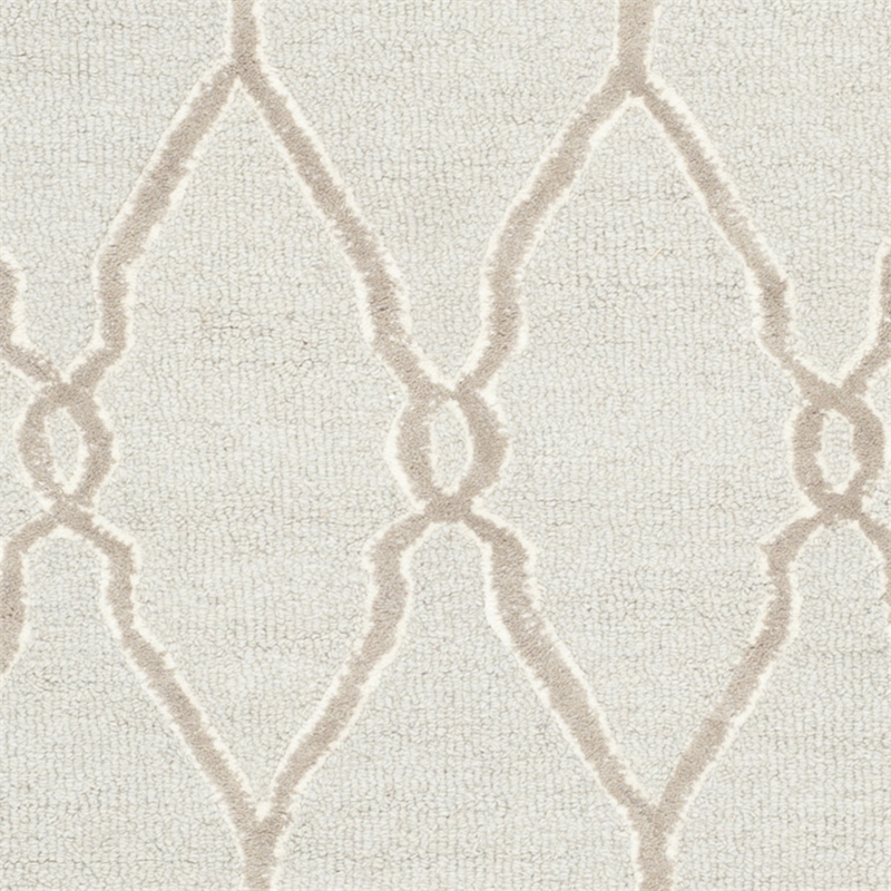 Safavieh Cambridge Light Grey Transitional Rug - Round 6'