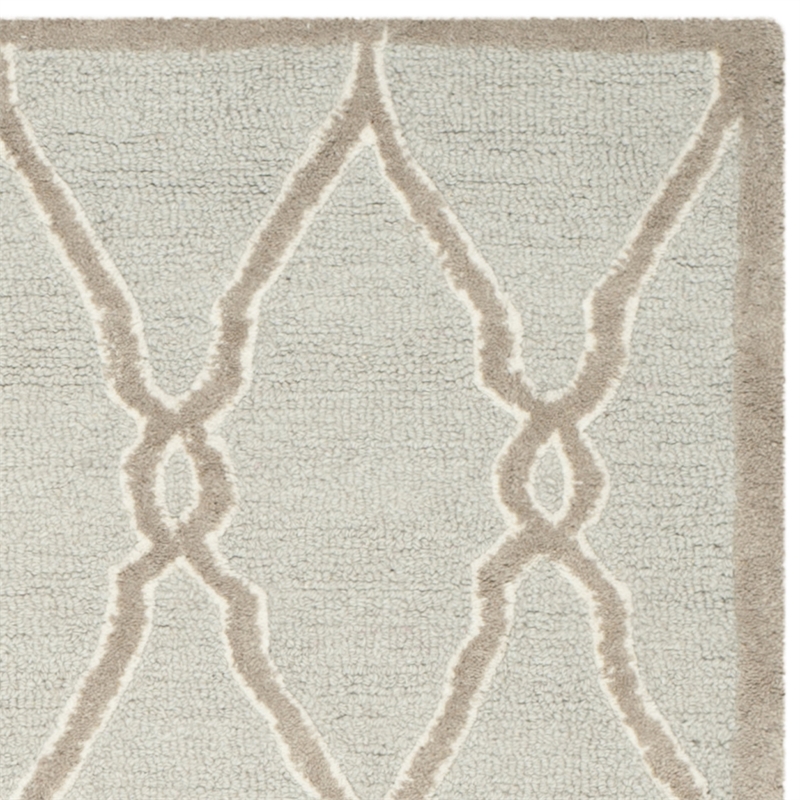 Safavieh Cambridge Light Grey Transitional Rug - Square 6'