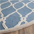 Safavieh Cambridge Navy Transitional Rug - Round 6'