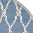 Safavieh Cambridge Navy Transitional Rug - Round 6'