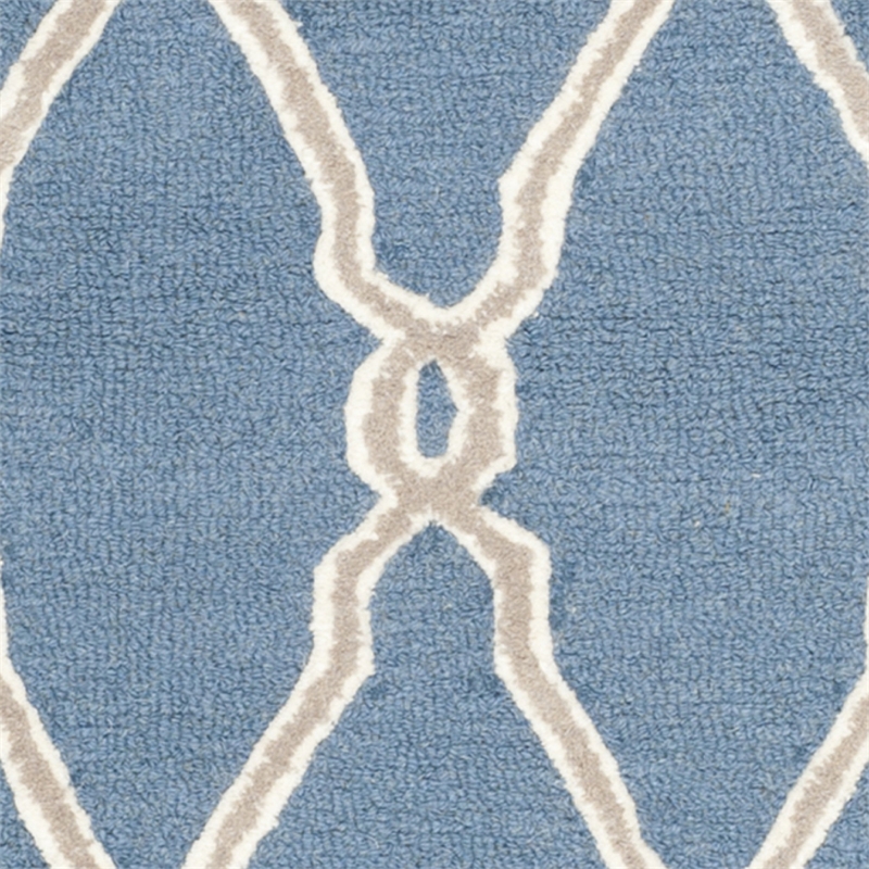 Safavieh Cambridge Navy Transitional Rug - Round 6'