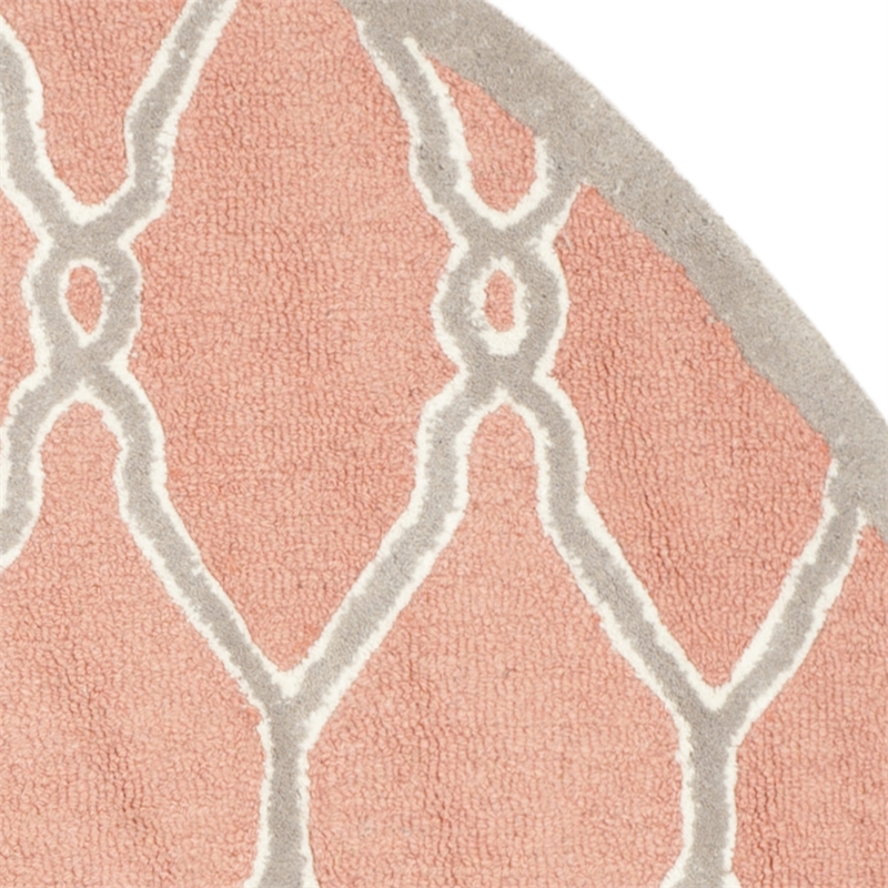 Safavieh Cambridge Coral Transitional Rug - Round 6'