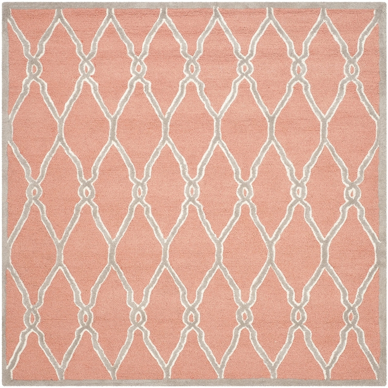 Safavieh Cambridge Coral Transitional Rug - Square 6'
