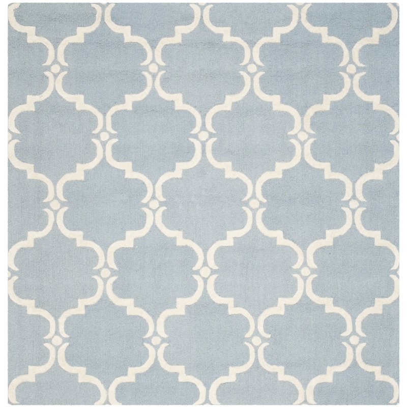 Safavieh Cambridge Blue Transitional Rug - Square 6'