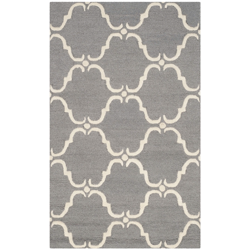 Safavieh Cambridge Dark Grey Transitional Rug - 3' x 5'