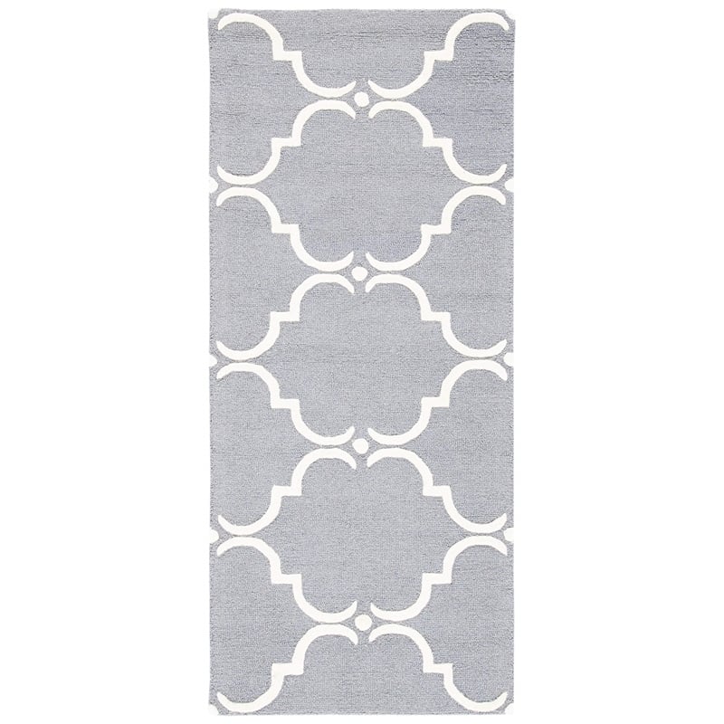 Safavieh Cambridge Dark Grey Transitional Rug - Runner 2'6