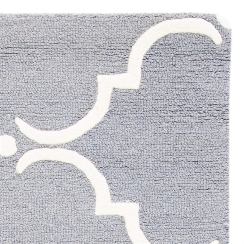 Safavieh Cambridge Dark Grey Transitional Rug - Square 8'