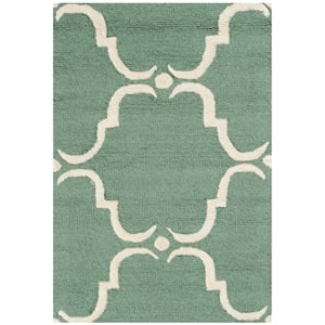 Safavieh Cambridge Teal Transitional Rug - 2' x 3'