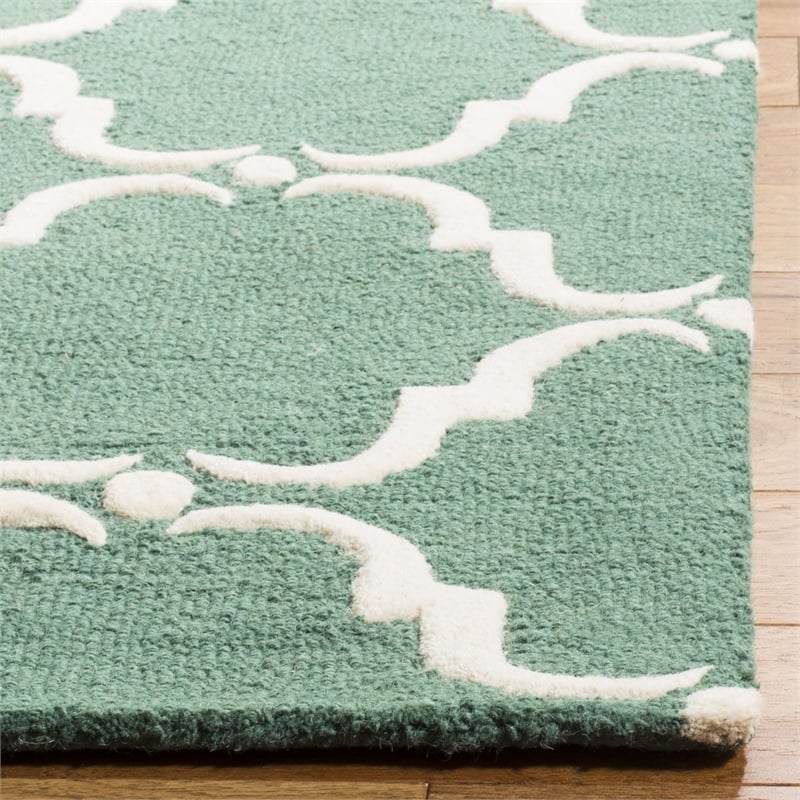 Safavieh Cambridge Teal Transitional Rug - 6' x 9'