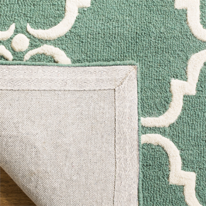 Safavieh Cambridge Teal Transitional Rug - 6' x 9'