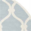 Safavieh Cambridge Blue Transitional Rug - Round 8'