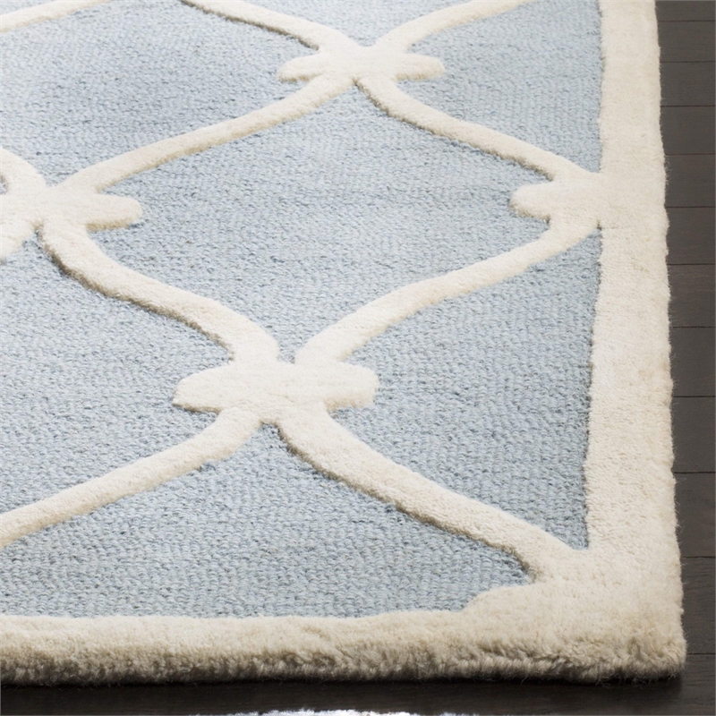 Safavieh Cambridge Blue Transitional Rug - Square 8'
