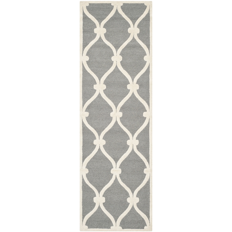 Safavieh Cambridge Dark Grey Transitional Rug - 2'6