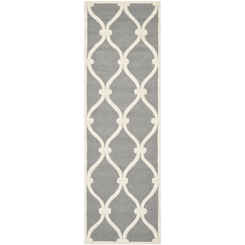 Safavieh Cambridge Dark Grey Transitional Rug - 2'6