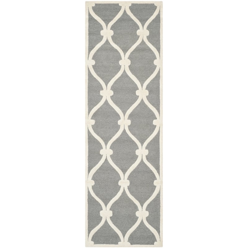Safavieh Cambridge Dark Grey Transitional Rug - 2'6
