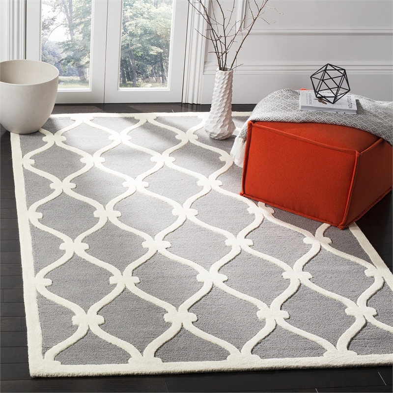 Safavieh Cambridge Dark Grey Transitional Rug - 11' x 15'