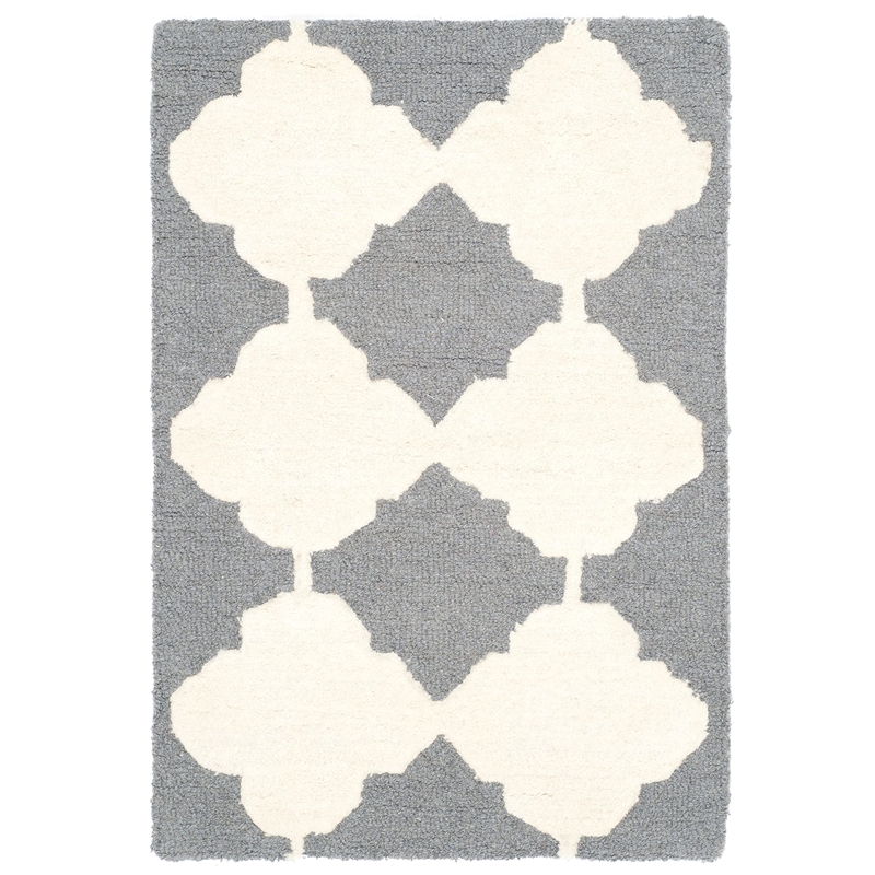 Safavieh Cambridge Dark Grey Transitional Rug - 2' x 3'