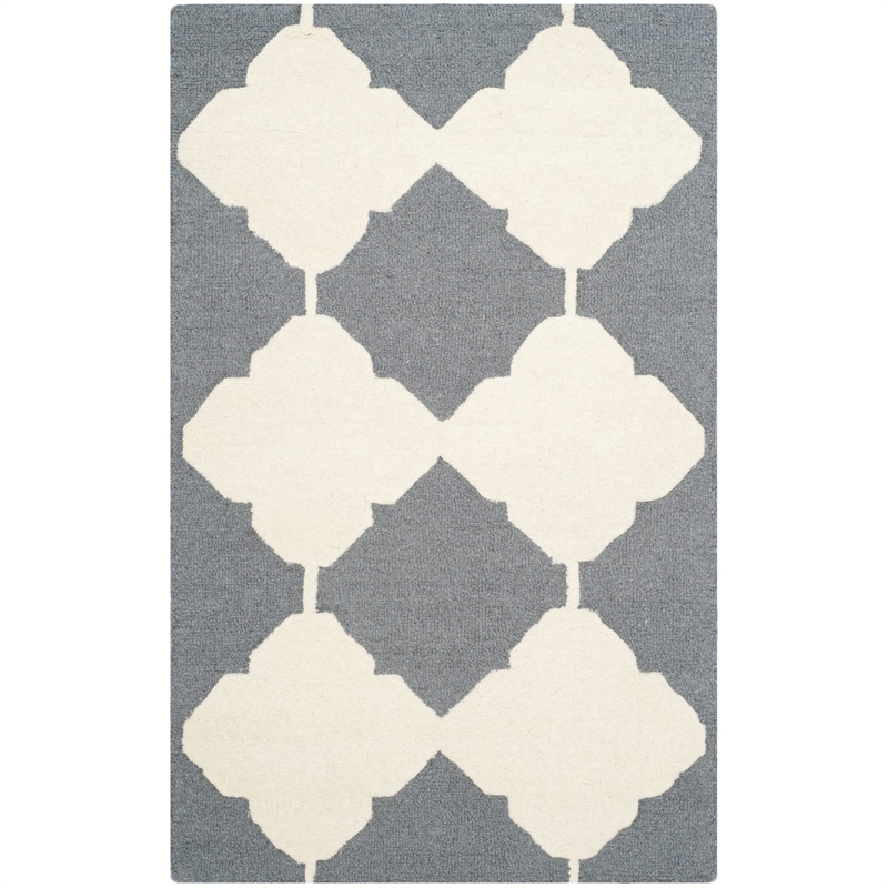 Safavieh Cambridge Dark Grey Transitional Rug - 2' x 3'