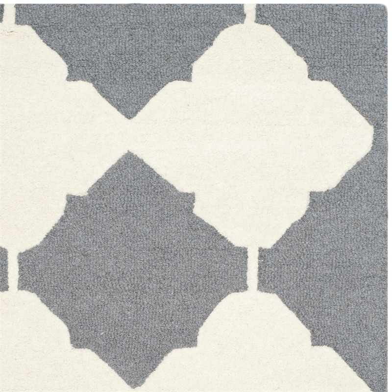Safavieh Cambridge Dark Grey Transitional Rug - 3' x 5'