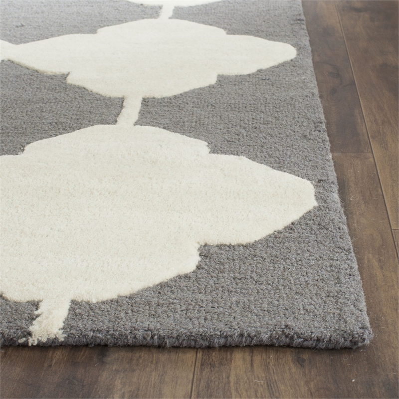 Safavieh Cambridge Dark Grey Transitional Rug - 8' x 10'