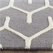 Safavieh Cambridge Dark Grey Transitional Rug - 4' x 6'