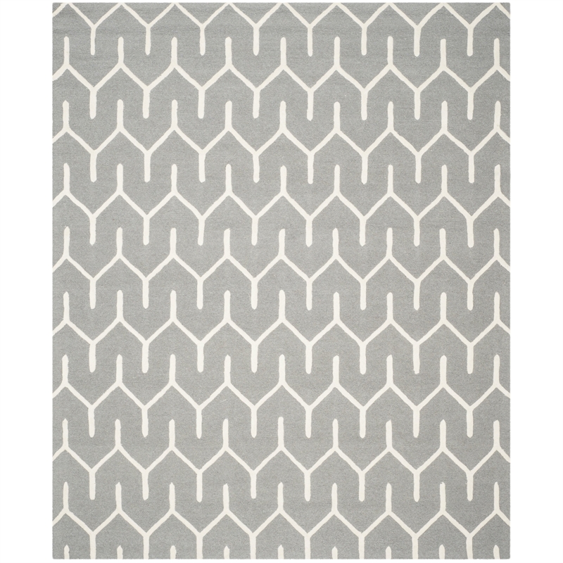 Safavieh Cambridge Dark Grey Transitional Rug - 8' x 10'