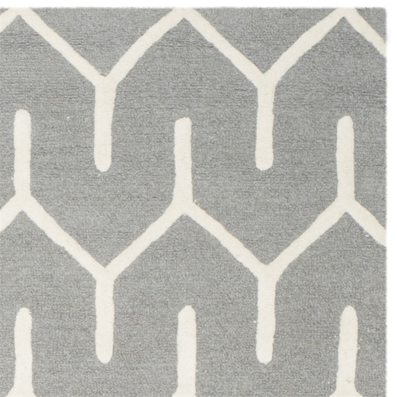 Safavieh Cambridge Dark Grey Transitional Rug - 8' x 10'