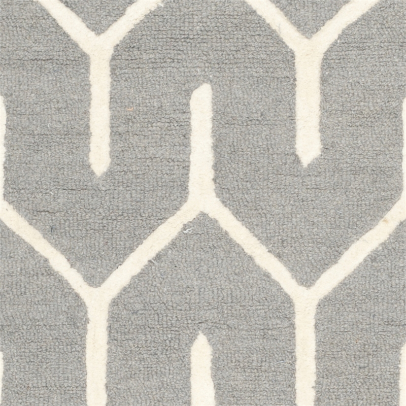 Safavieh Cambridge Dark Grey Transitional Rug - Square 6'