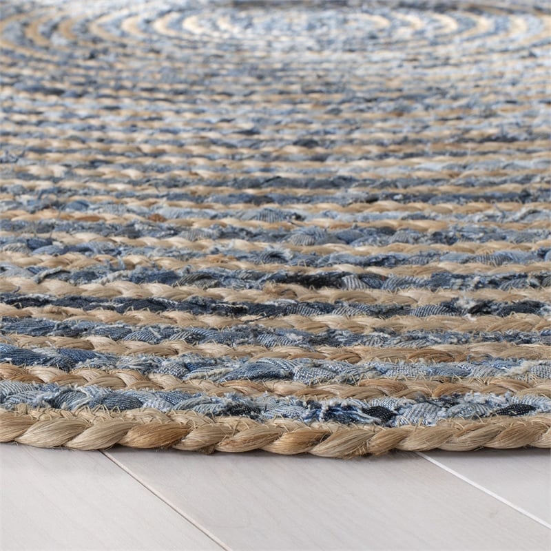 Safavieh Cape Cod Natural Contemporary Rug - Oval 8' x 10'