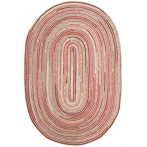 Safavieh Cape Cod Natural Contemporary Rug - Oval 4' x 6'