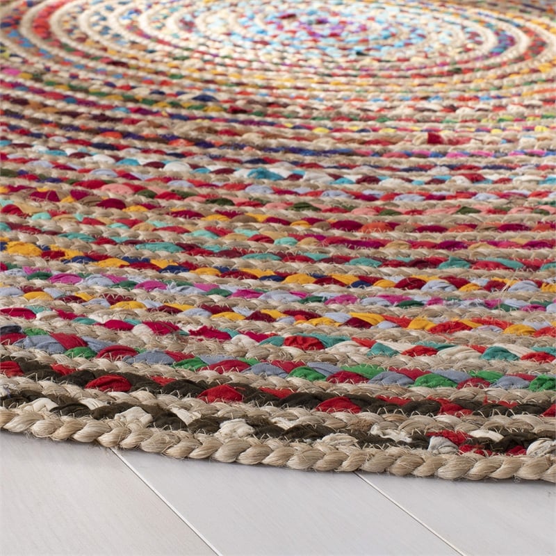 Safavieh Cape Cod Natural Contemporary Rug - Oval 8' x 10'