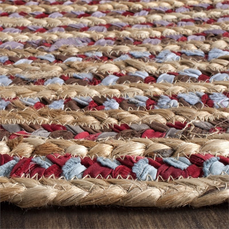 Safavieh Cape Cod Natural Contemporary Rug - Oval 8' x 10'