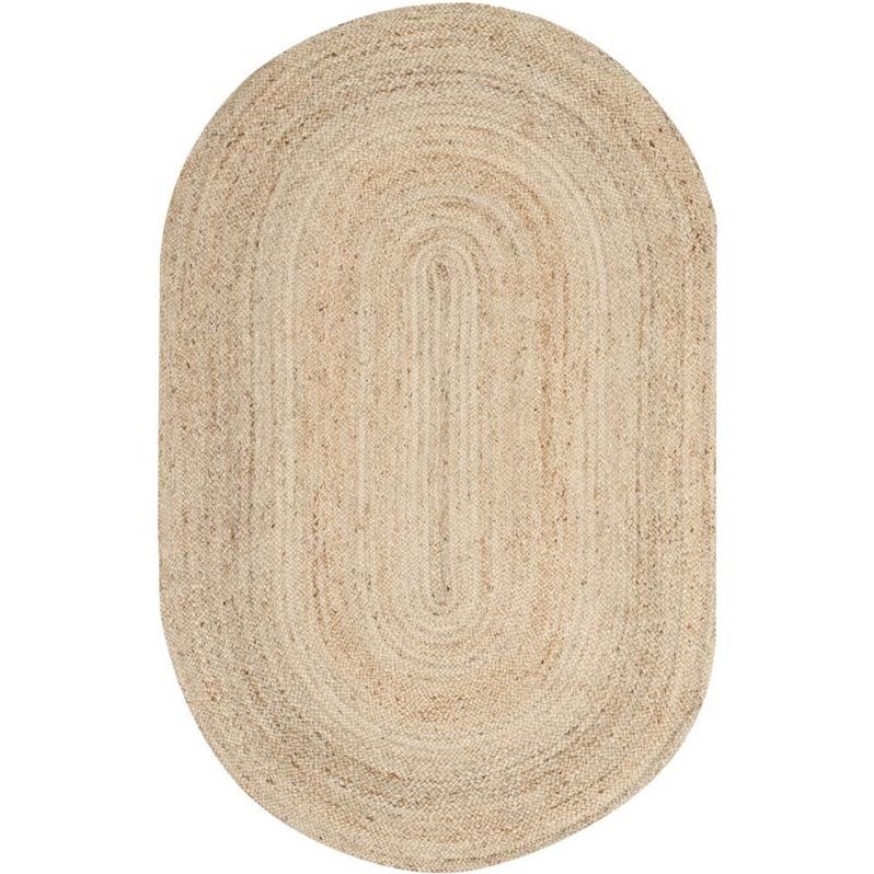 Safavieh Cape Cod Natural Contemporary Rug Oval 8' x 10