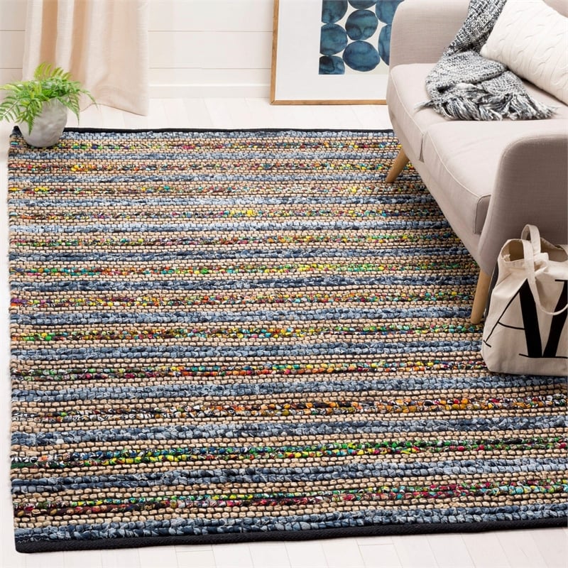 Safavieh Cape Cod Blue Contemporary Rug - 5' x 8'