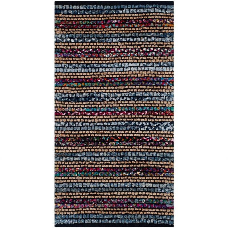 Safavieh Cape Cod Blue Contemporary Rug - Runner 2'3