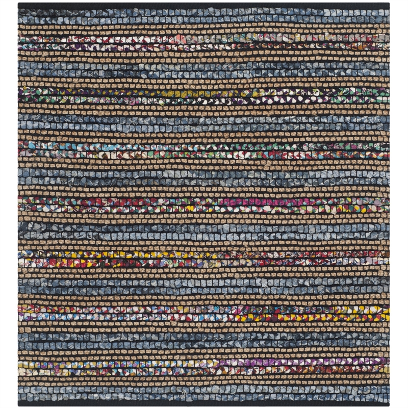Safavieh Cape Cod Blue Contemporary Rug - Square 4'