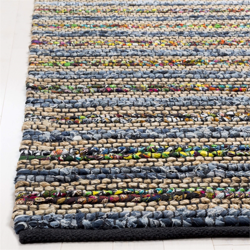 Safavieh Cape Cod Blue Contemporary Rug - Square 6'