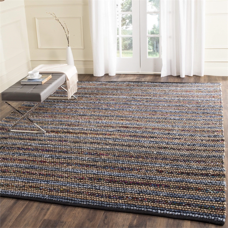 Safavieh Cape Cod Blue Contemporary Rug - Square 6'