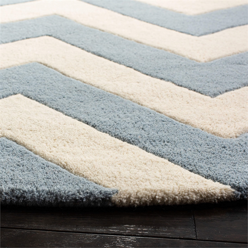 Safavieh Chatham Ivory Contemporary Rug - Round 9'