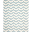 Safavieh Chatham 10' X 14' Wool Hand Tufted Rug in Blue / Ivory