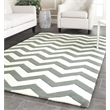 Safavieh Chatham 11' X 15' Wool Hand Tufted Rug In Dark Gray And Ivory