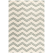 Safavieh Chatham 5' X 8' Wool Hand Tufted Rug in Gray / Ivory