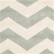 Safavieh Chatham 11' X 15' Wool Hand Tufted Rug in Gray / Ivory