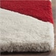 Safavieh Chatham 5' X 5' Square Wool Hand Tufted Rug in Red / Ivory