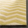 Safavieh Chatham 5' X 8' Wool Hand Tufted Rug in Gold / Ivory